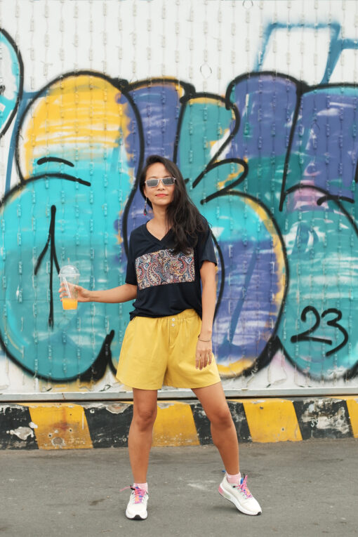 Bộ cổ tim cơ bản đen vàng #2